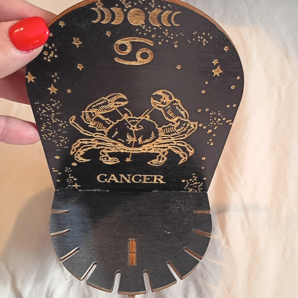 Black and Gold Zodiac Wall Decor